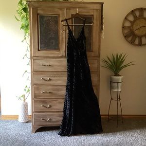 Calvin Klein full length dress.